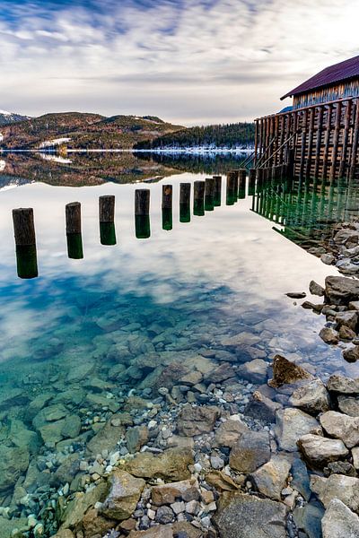 Walchensee im Winter von Einhorn Fotografie