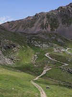 Passo del Tonale | Italien | Alpen | Berge | Schnee | Nebel | Bergsee