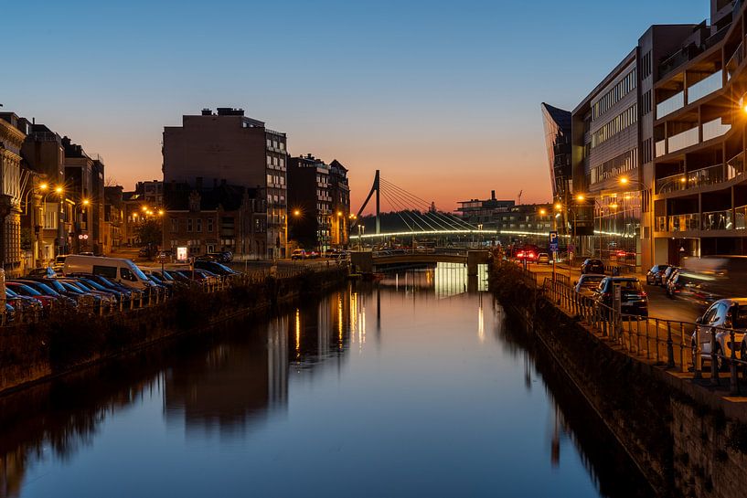 Courtrai bei Nacht 3 von Paquita Six