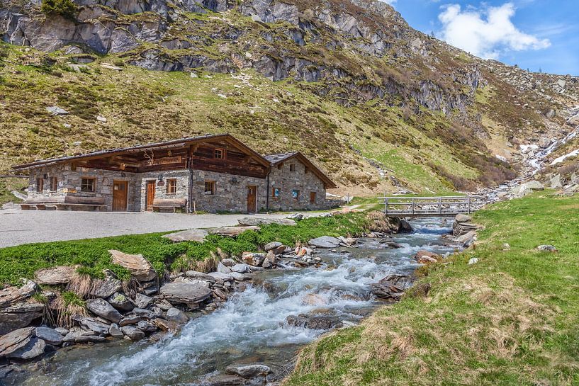 Kehreralm (1842 m) in the Hintere Ahrntal valley near Kasern, South Tyrol by Christian Müringer