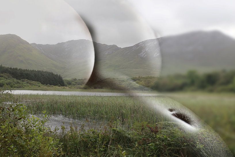 naked in water landscape by Cor Heijnen