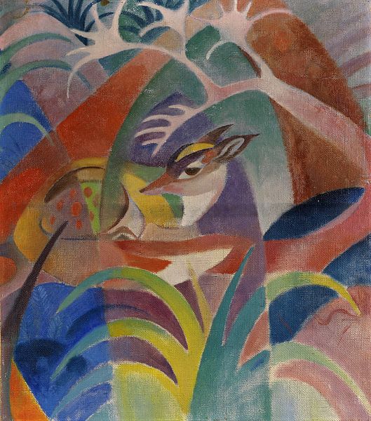 Le renard malade, JEAN BLOÉ NIESTLÉ, vers 1920 par Atelier Liesjes