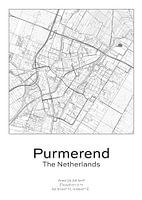 City map - Netherlands - Purmerend