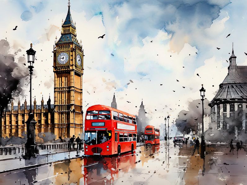 Esquisse de Londres par PixelPrestige