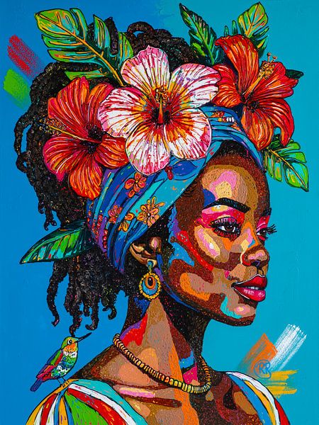 Tropische Gelassenheit von Happy Paintings / Renata Rolefes