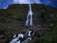 Bjarnarfoss waterval, Snaefellsnes, IJsland