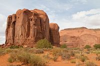 Red rock in Monument Valley
