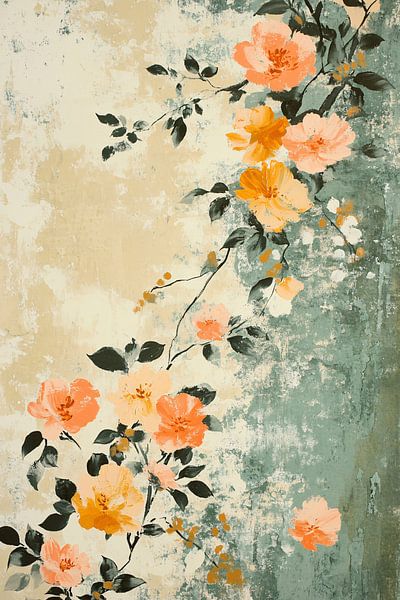 Fleurs impressionnistes aux couleurs douces par Imperial Art House