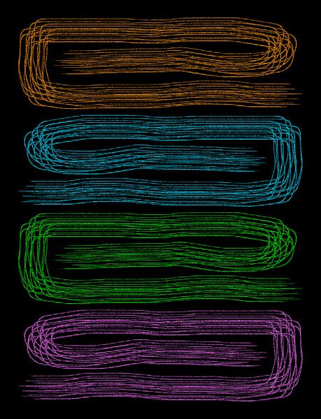 Abstract Art #1 by Liona Toussaint