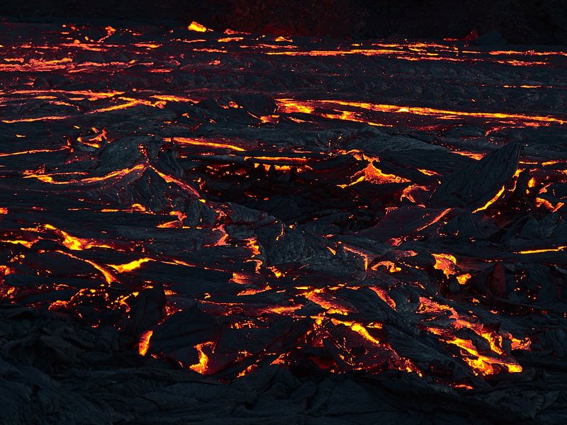 Glühende Lava von Timon Schneider