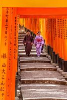 Wandeling in traditionele kledij