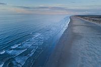 Drohnenlandschaft Terschelling Wattenmeer.