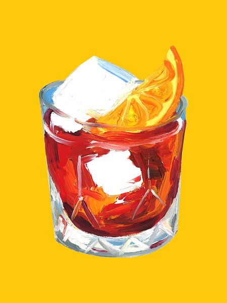 Negroni Sonnenschein Gelb von Alice Straker