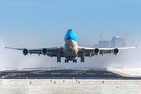 KLM Cargo 747 mit Abflug vom Flughafen Amterdam Schiphol
