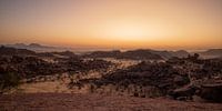 Coucher de soleil en Namibie