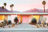 Palm Springs aan het eind van de dag