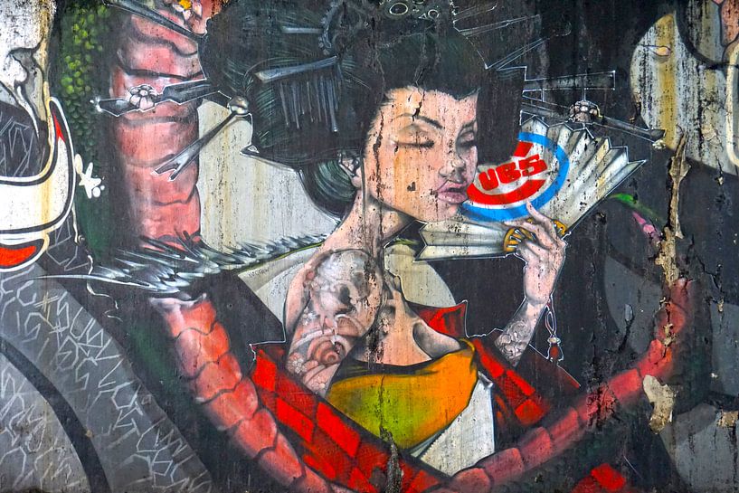 Murale à Chicago par Tineke Visscher