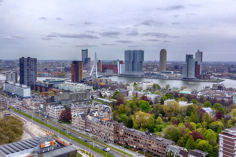 Rotterdam Skyline von Marcel Moonen @ MMC Artworks