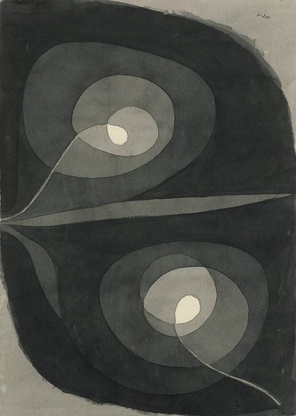 Fleurs en spirale de Paul Klee par WEST EGG designs