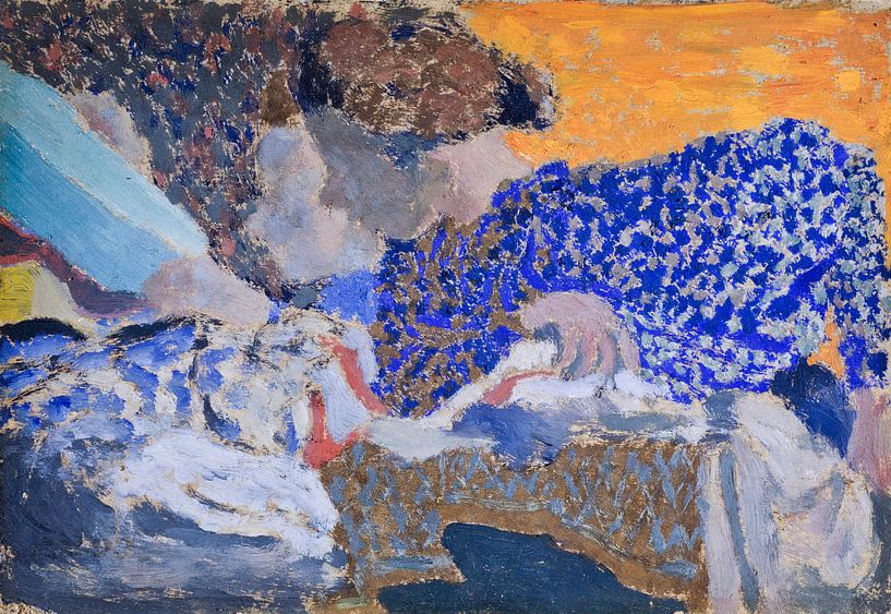 Zwei Näherinnen im Arbeitszimmer, Édouard Vuillard von Meisterhafte Meister