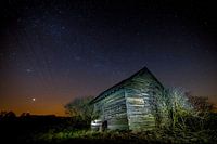 Scheune bei Nacht