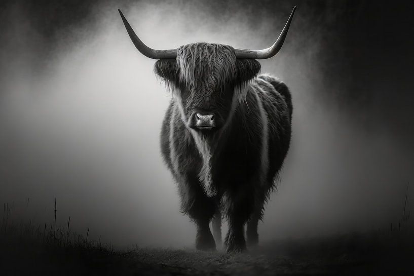 Scottish highlander von Uwe Merkel
