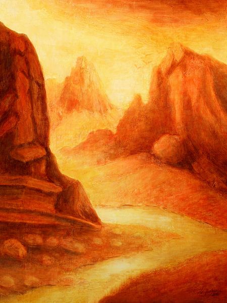 Mystic Canyon by Marita Zacharias