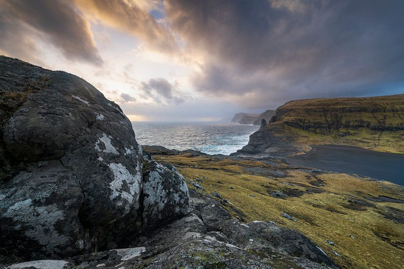 Coucher de soleil spectaculaire aux îles Féroé par Stefan Schäfer