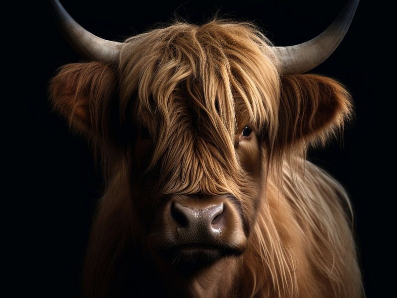 Scottish Highlander by AIstatic