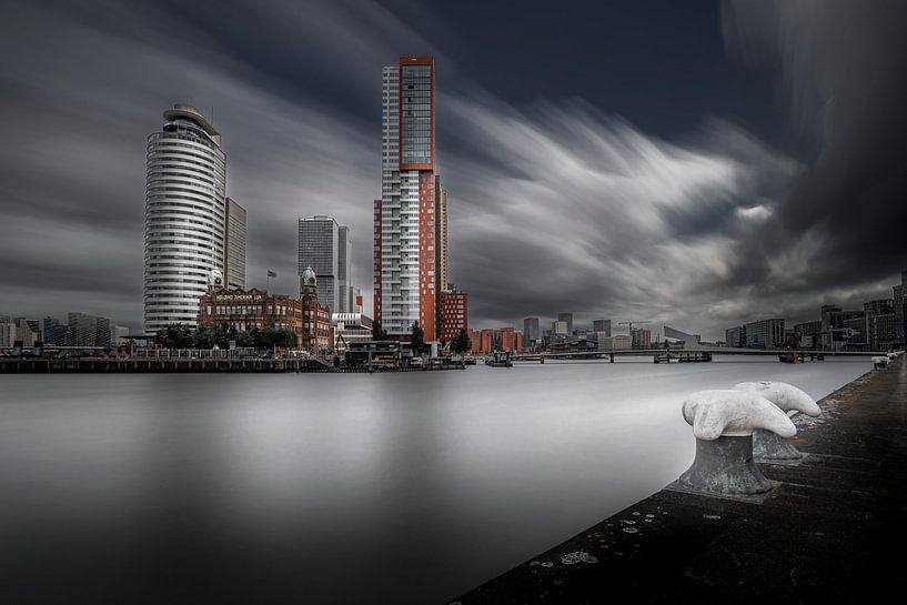 Zone portuaire de Rotterdam par Greetje van Son