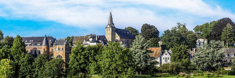 Panorama Aufnahme Altstdt von Essen Kettwig an der Ruhr von Dieter Walther