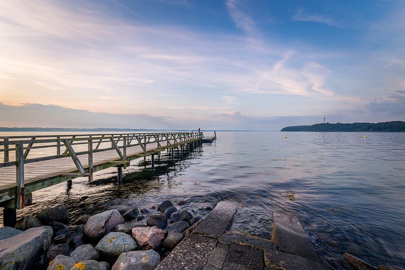 Steg am Strand von Solitüde by Matthias Nolde