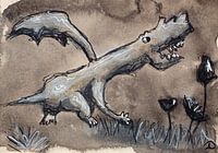 Muster Tinte Pastell 3