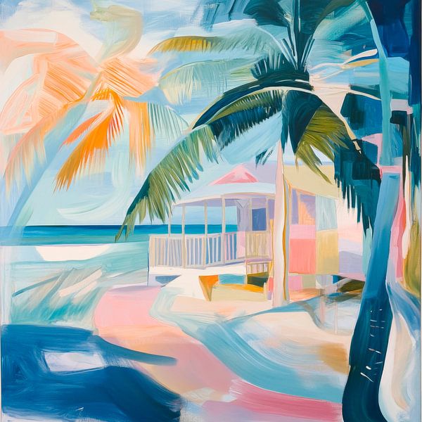 Tropisches Paradies von Poster Art Shop