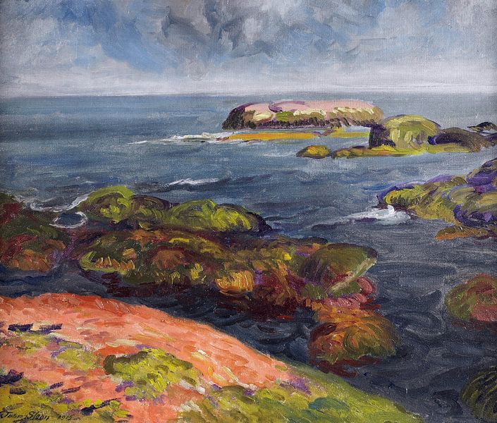 John Sloan, Seaside, Gloucester - 1915 von Atelier Liesjes