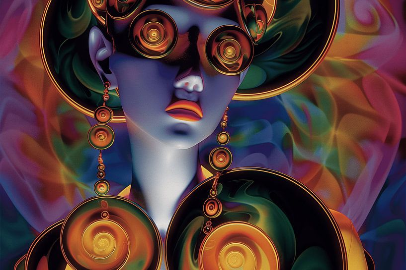 Fille de la mode par Ton Kuijpers