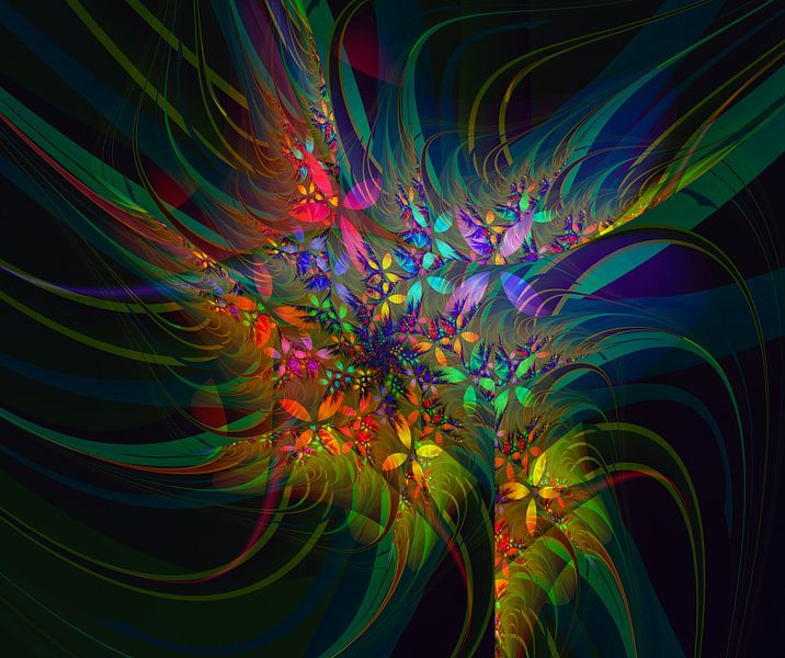 Petal chaos van Bernardine de Laat