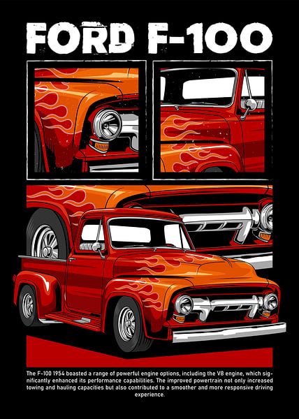 Ford F-100 Voiture par Adam Khabibi