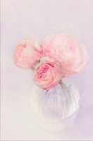 schilderij look met bloem vaas 