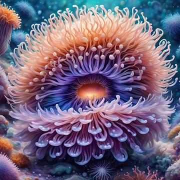 Niedliche kleine Anemone (2)