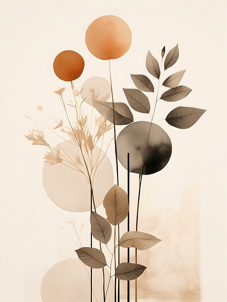 Abstract Botanisch van Gypsy Galleria