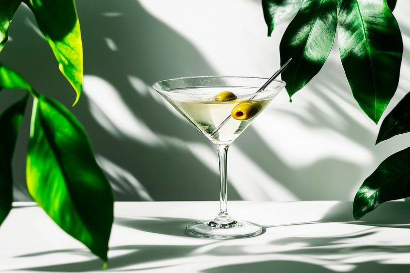 Elegant cocktail enjoyment by Poster Art Shop