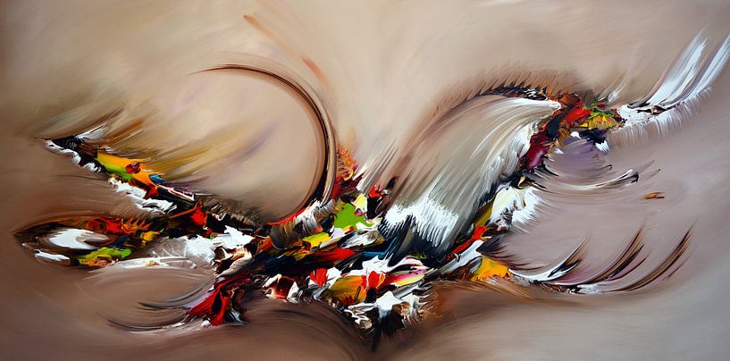 Pensées abstraites par Gena Theheartofart