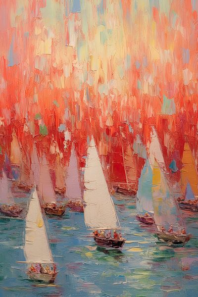 Sailboat by Bert Nijholt