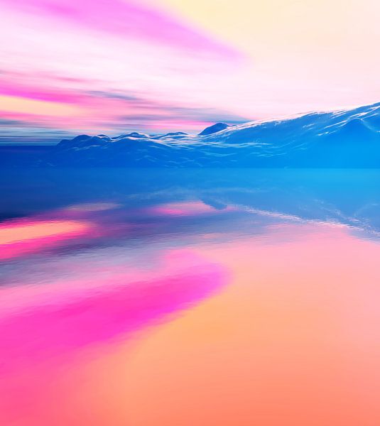 Dawn in the mountains 3 by Angel Estevez