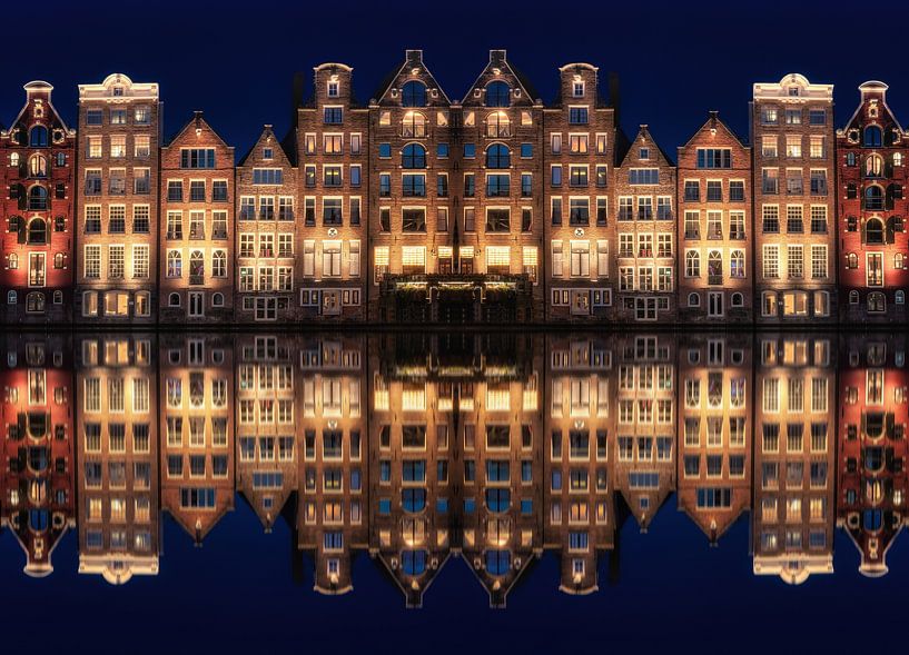 Damrak, Amsterdam von Photo Wall Decoration