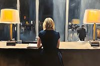 Mélancolie d'une réceptionniste