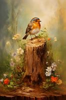 Entre fleurs et écorces