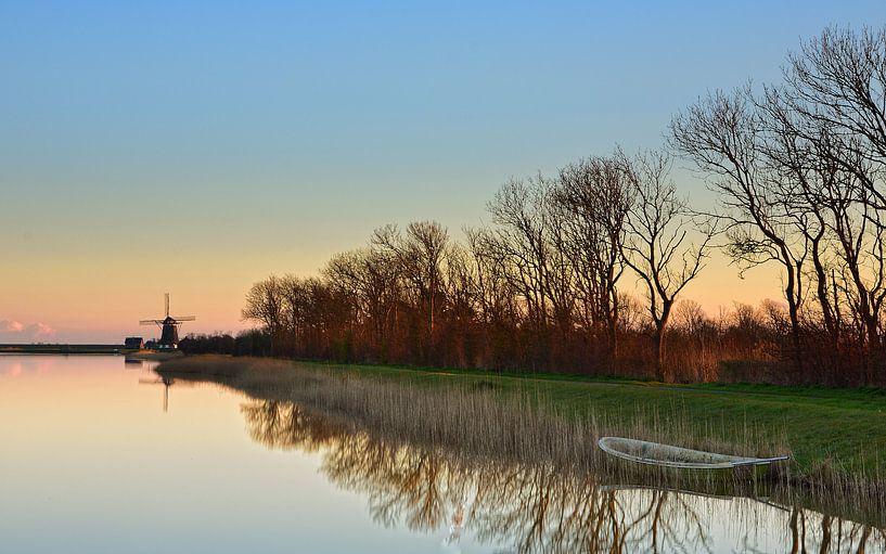Windmühle Het Noorden Texel von John Leeninga