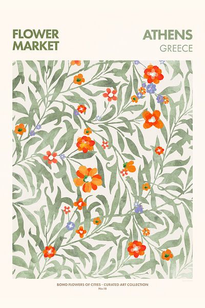 Flower Market - Toskana von Emel Tunaboylu by The Artcircle